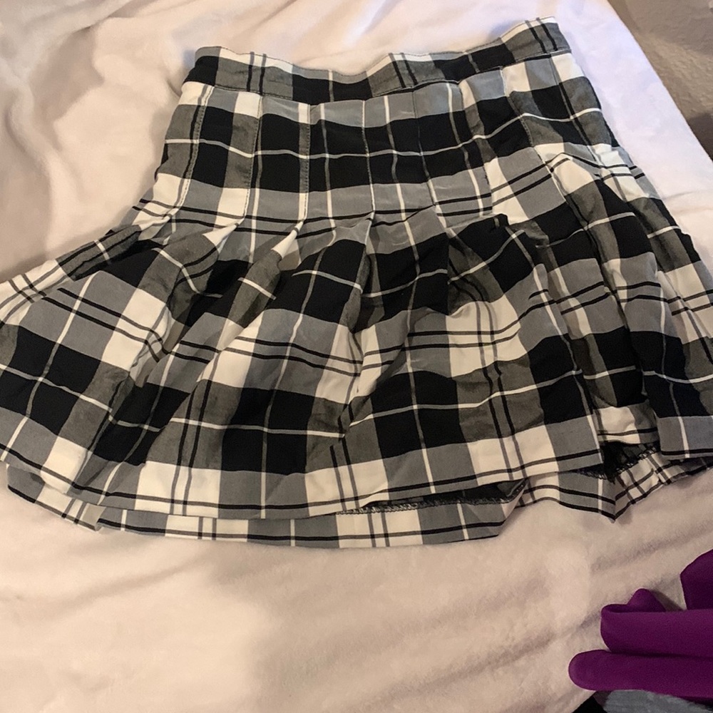 Plaid skirt